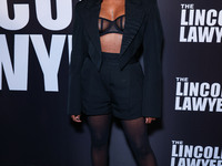 Jazz Raycole arrives at Netflix's 'The Lincoln Lawyer' Season 3 Celebration With A Taste Of Los Angeles' Iconic Street Foods held at Los Ang...