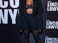 Jazz Raycole arrives at Netflix's 'The Lincoln Lawyer' Season 3 Celebration With A Taste Of Los Angeles' Iconic Street Foods held at Los Ang...