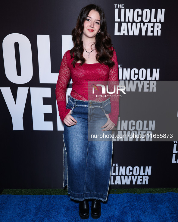 Krista Warner arrives at Netflix's 'The Lincoln Lawyer' Season 3 Celebration With A Taste Of Los Angeles' Iconic Street Foods held at Los An...