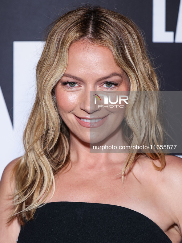 Becki Newton arrives at Netflix's 'The Lincoln Lawyer' Season 3 Celebration With A Taste Of Los Angeles' Iconic Street Foods held at Los Ang...