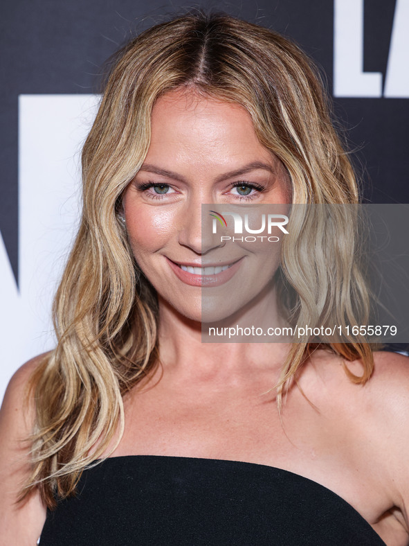 Becki Newton arrives at Netflix's 'The Lincoln Lawyer' Season 3 Celebration With A Taste Of Los Angeles' Iconic Street Foods held at Los Ang...