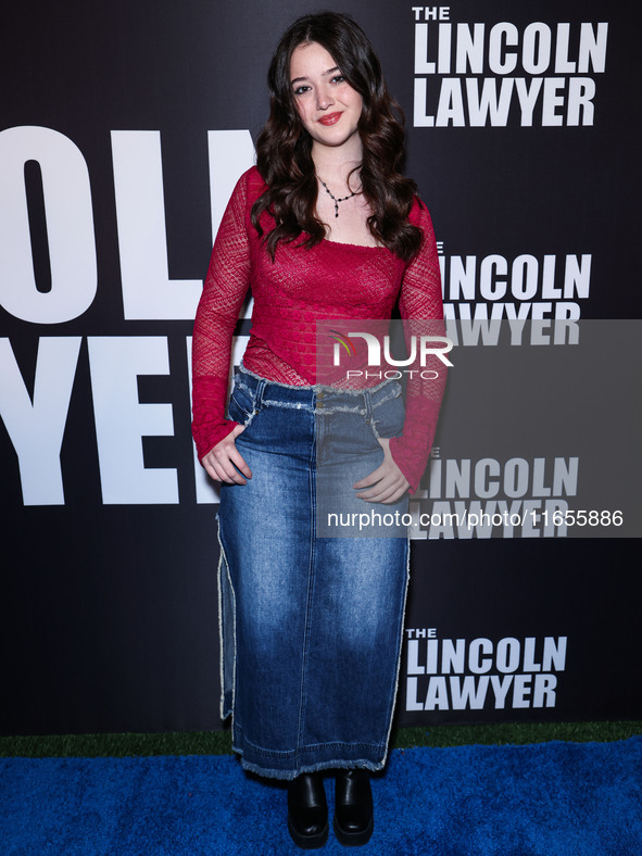 Krista Warner arrives at Netflix's 'The Lincoln Lawyer' Season 3 Celebration With A Taste Of Los Angeles' Iconic Street Foods held at Los An...