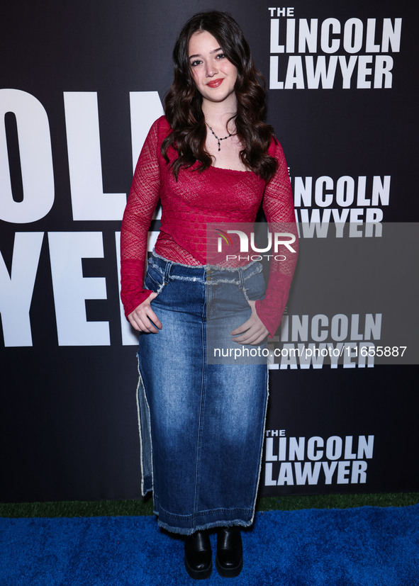 Krista Warner arrives at Netflix's 'The Lincoln Lawyer' Season 3 Celebration With A Taste Of Los Angeles' Iconic Street Foods held at Los An...