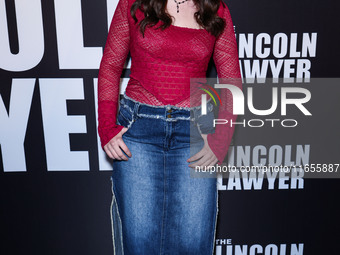 Krista Warner arrives at Netflix's 'The Lincoln Lawyer' Season 3 Celebration With A Taste Of Los Angeles' Iconic Street Foods held at Los An...