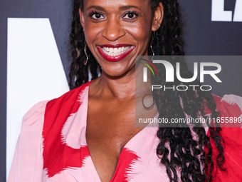 Merrin Dungey arrives at Netflix's 'The Lincoln Lawyer' Season 3 Celebration With A Taste Of Los Angeles' Iconic Street Foods held at Los An...