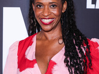 Merrin Dungey arrives at Netflix's 'The Lincoln Lawyer' Season 3 Celebration With A Taste Of Los Angeles' Iconic Street Foods held at Los An...