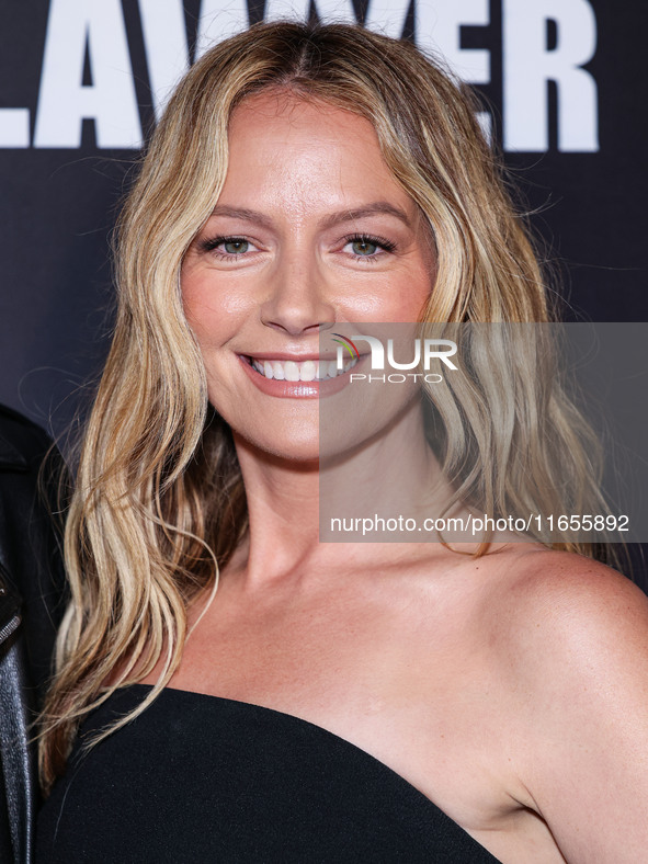 Becki Newton arrives at Netflix's 'The Lincoln Lawyer' Season 3 Celebration With A Taste Of Los Angeles' Iconic Street Foods held at Los Ang...