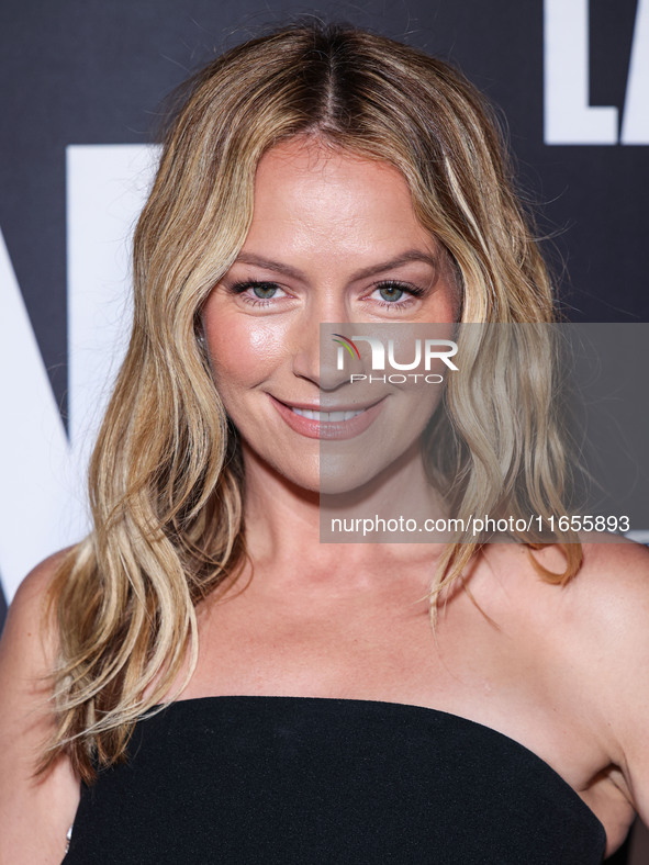 Becki Newton arrives at Netflix's 'The Lincoln Lawyer' Season 3 Celebration With A Taste Of Los Angeles' Iconic Street Foods held at Los Ang...