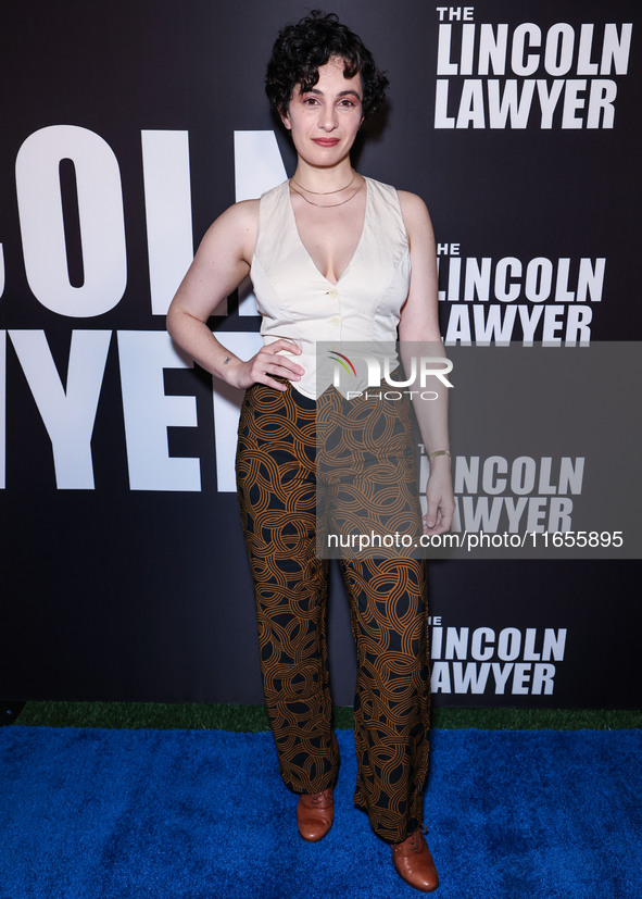 Maisie Klompus arrives at Netflix's 'The Lincoln Lawyer' Season 3 Celebration With A Taste Of Los Angeles' Iconic Street Foods held at Los A...