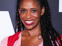 Merrin Dungey arrives at Netflix's 'The Lincoln Lawyer' Season 3 Celebration With A Taste Of Los Angeles' Iconic Street Foods held at Los An...