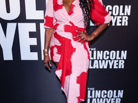 Merrin Dungey arrives at Netflix's 'The Lincoln Lawyer' Season 3 Celebration With A Taste Of Los Angeles' Iconic Street Foods held at Los An...