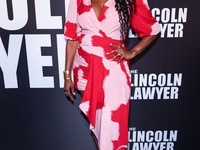 Merrin Dungey arrives at Netflix's 'The Lincoln Lawyer' Season 3 Celebration With A Taste Of Los Angeles' Iconic Street Foods held at Los An...