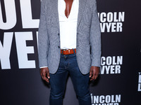 Wole Parks arrives at Netflix's 'The Lincoln Lawyer' Season 3 Celebration With A Taste Of Los Angeles' Iconic Street Foods held at Los Angel...