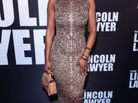 Yaya DaCosta arrives at Netflix's 'The Lincoln Lawyer' Season 3 Celebration With A Taste Of Los Angeles' Iconic Street Foods held at Los Ang...