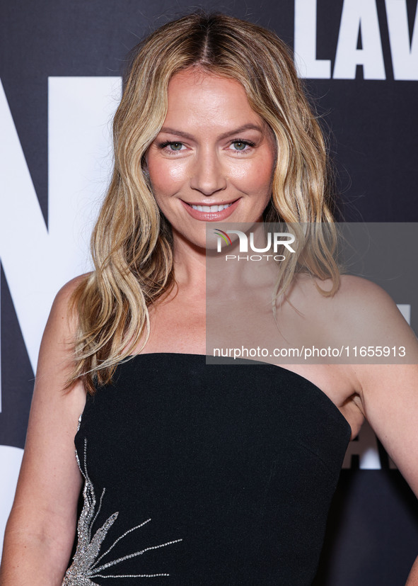 Becki Newton arrives at Netflix's 'The Lincoln Lawyer' Season 3 Celebration With A Taste Of Los Angeles' Iconic Street Foods held at Los Ang...