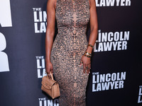 Yaya DaCosta arrives at Netflix's 'The Lincoln Lawyer' Season 3 Celebration With A Taste Of Los Angeles' Iconic Street Foods held at Los Ang...