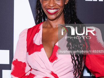 Merrin Dungey arrives at Netflix's 'The Lincoln Lawyer' Season 3 Celebration With A Taste Of Los Angeles' Iconic Street Foods held at Los An...