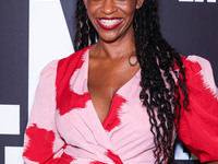 Merrin Dungey arrives at Netflix's 'The Lincoln Lawyer' Season 3 Celebration With A Taste Of Los Angeles' Iconic Street Foods held at Los An...