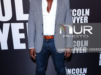 Wole Parks arrives at Netflix's 'The Lincoln Lawyer' Season 3 Celebration With A Taste Of Los Angeles' Iconic Street Foods held at Los Angel...