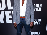 Wole Parks arrives at Netflix's 'The Lincoln Lawyer' Season 3 Celebration With A Taste Of Los Angeles' Iconic Street Foods held at Los Angel...