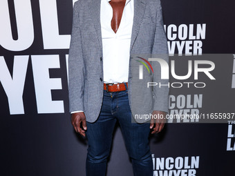 Wole Parks arrives at Netflix's 'The Lincoln Lawyer' Season 3 Celebration With A Taste Of Los Angeles' Iconic Street Foods held at Los Angel...