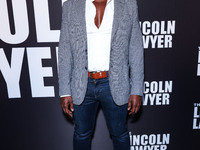 Wole Parks arrives at Netflix's 'The Lincoln Lawyer' Season 3 Celebration With A Taste Of Los Angeles' Iconic Street Foods held at Los Angel...