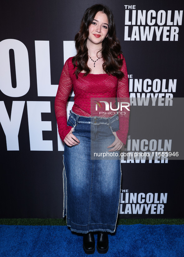 Krista Warner arrives at Netflix's 'The Lincoln Lawyer' Season 3 Celebration With A Taste Of Los Angeles' Iconic Street Foods held at Los An...