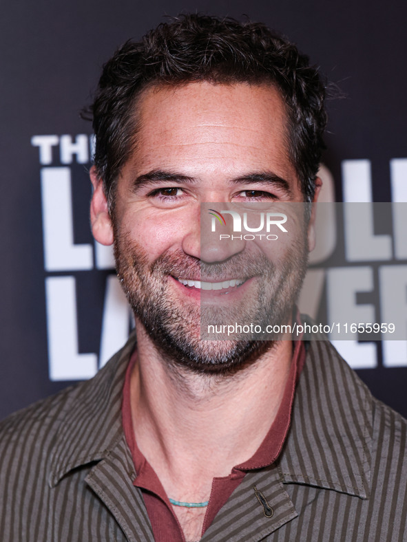 Manuel Garcia-Rulfo arrives at Netflix's 'The Lincoln Lawyer' Season 3 Celebration With A Taste Of Los Angeles' Iconic Street Foods held at...