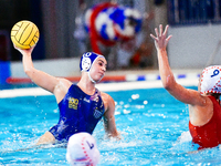 KANETIDOU Eleni of Ethnikos OFPF shoots during the Olympiacos SFP vs Ethnikos OFPF Women's Waterpolo Super Cup 2024 Final in Athens, Greece,...