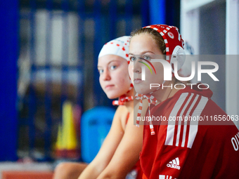 KONSTANTOPOULOU Eftychia of Olympiacos SFP participates in the Olympiacos SFP vs Ethnikos OFPF Women Waterpolo Super Cup 2024 Final in Athen...