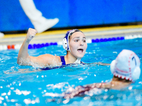 BETA Eleni of Ethnikos OFPF celebrates during the Olympiacos SFP vs Ethnikos OFPF Women's Waterpolo Super Cup 2024 Final in Athens, Greece,...