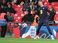 Nick Pope of Newcastle United, England, participates in the pre-match warm-up during the UEFA Nations League Group 2 match between England a...