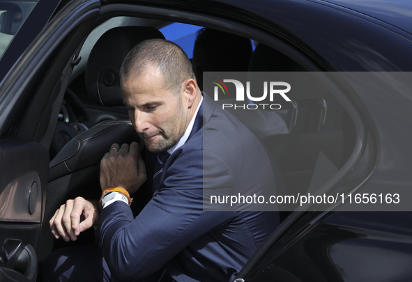 Malta's Prime Minister Robert Abela  arrives for the 11th EU Southern Summit (MED9) at Minthis in Paphos. Cyprus, Friday, October 11, 2024. 