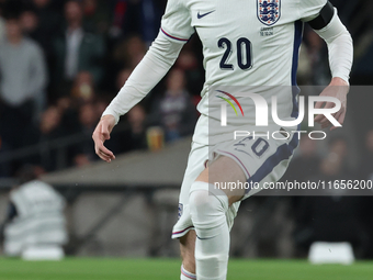 Cole Palmer of Chelsea, England, is in action during the UEFA Nations League Group 2 match between England and Greece at Wembley Stadium in...