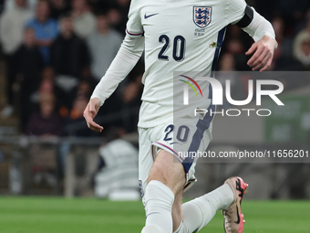 Cole Palmer of Chelsea, England, is in action during the UEFA Nations League Group 2 match between England and Greece at Wembley Stadium in...