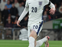 Cole Palmer of Chelsea, England, is in action during the UEFA Nations League Group 2 match between England and Greece at Wembley Stadium in...