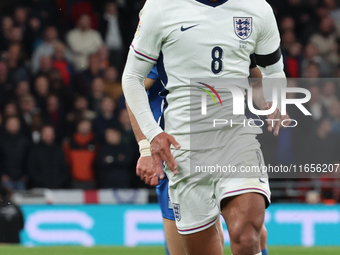 Jude Bellingham of Real Madrid and England is in action during the UEFA Nations League Group 2 match between England and Greece at Wembley S...