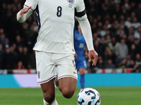 Jude Bellingham of Real Madrid and England is in action during the UEFA Nations League Group 2 match between England and Greece at Wembley S...