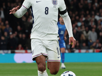 Jude Bellingham of Real Madrid and England is in action during the UEFA Nations League Group 2 match between England and Greece at Wembley S...