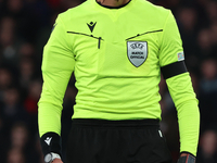 Referee Andras Colombo from Italy officiates during the UEFA Nations League Group 2 match between England and Greece at Wembley Stadium in L...