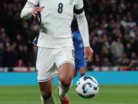 Jude Bellingham of Real Madrid and England is in action during the UEFA Nations League Group 2 match between England and Greece at Wembley S...