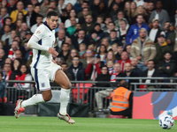 Jude Bellingham of Real Madrid and England is in action during the UEFA Nations League Group 2 match between England and Greece at Wembley S...