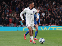 Trent Alexander-Arnold of Liverpool, England, is in action during the UEFA Nations League Group 2 match between England and Greece at Wemble...