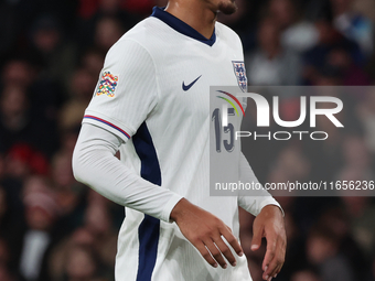 Levi Colwill of England plays during the UEFA Nations League Group 2 match between England and Greece at Wembley Stadium in London, England,...