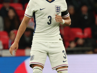 Rico Lewis of Manchester City, England, is in action during the UEFA Nations League Group 2 match between England and Greece at Wembley Stad...