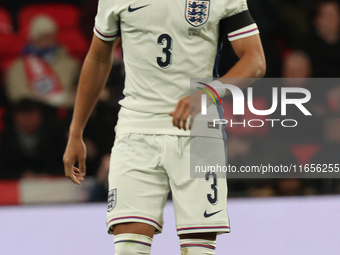 Rico Lewis of Manchester City, England, is in action during the UEFA Nations League Group 2 match between England and Greece at Wembley Stad...