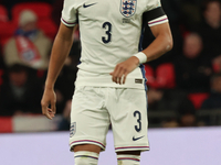 Rico Lewis of Manchester City, England, is in action during the UEFA Nations League Group 2 match between England and Greece at Wembley Stad...