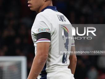 Rico Lewis of Manchester City, England, is in action during the UEFA Nations League Group 2 match between England and Greece at Wembley Stad...