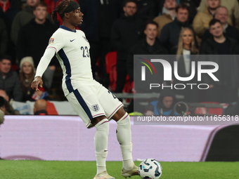 None Madueke of Chelsea, England, plays during the UEFA Nations League Group 2 match between England and Greece at Wembley Stadium in London...