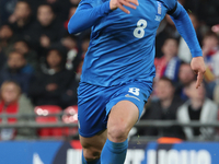 Christos Tzolis of Greece is in action during the UEFA Nations League Group 2 match between England and Greece at Wembley Stadium in London,...